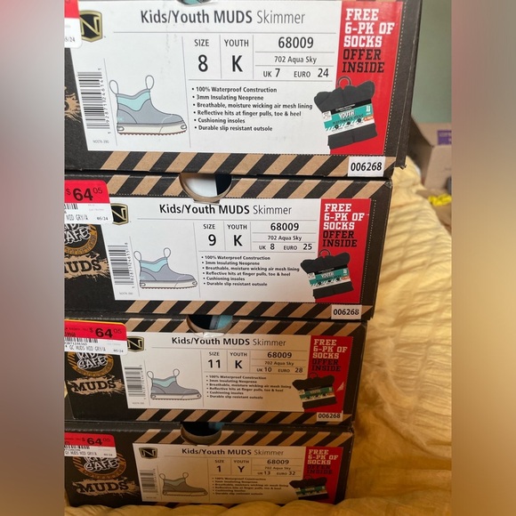 Kids Youth MUDS Skimmer Waterproof Boots! Multiple sizes available NEW! Kid Safe - Picture 10 of 10